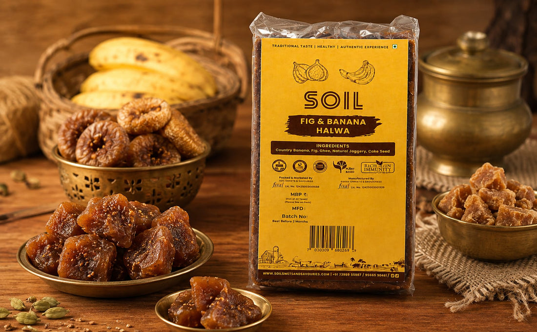 Fig Banana Halwa